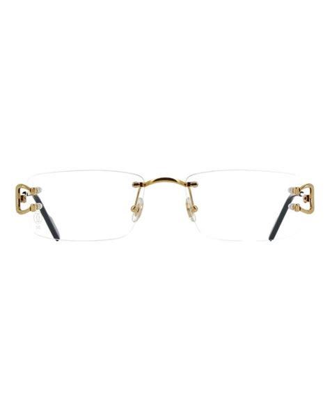 Cartier CT0344O Rectangle Glasses 